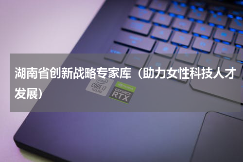 湖南省创新战略专家库（助力女性科技人才发展）