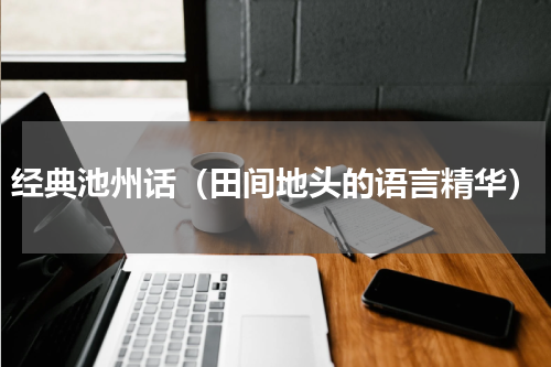 经典池州话（田间地头的语言精华）