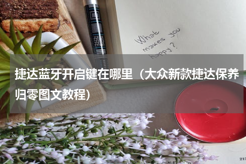 捷达蓝牙开启键在哪里（大众新款捷达保养归零图文教程）