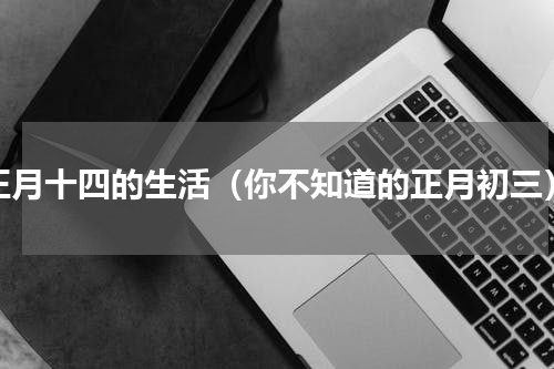 正月十四的生活（你不知道的正月初三）