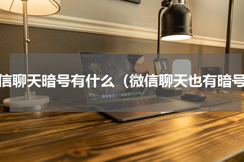 微信聊天暗号有什么（微信聊天也有暗号）