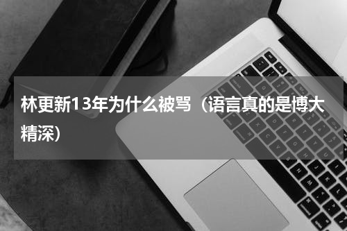 林更新13年为什么被骂（语言真的是博大精深）