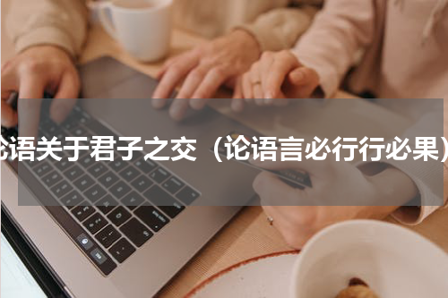 论语关于君子之交（论语言必行行必果）