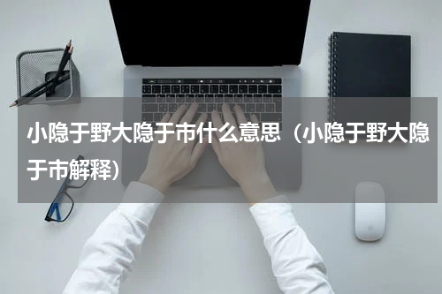 小隐于野大隐于市什么意思（小隐于野大隐于市解释）