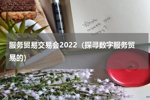 服务贸易交易会2022（探寻数字服务贸易的）