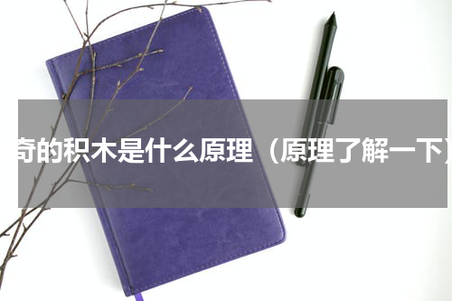 神奇的积木是什么原理（原理了解一下）