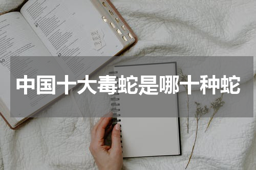 中国十大毒蛇是哪十种蛇