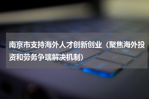 南京市支持海外人才创新创业（聚焦海外投资和劳务争端解决机制）