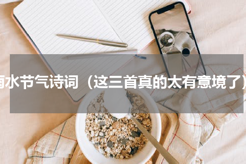 雨水节气诗词（这三首真的太有意境了）