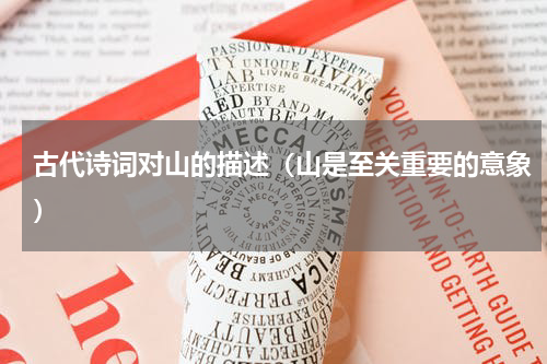 古代诗词对山的描述（山是至关重要的意象）