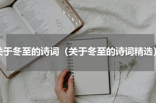 关于冬至的诗词（关于冬至的诗词精选）