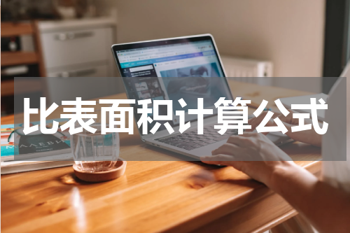 比表面积计算公式