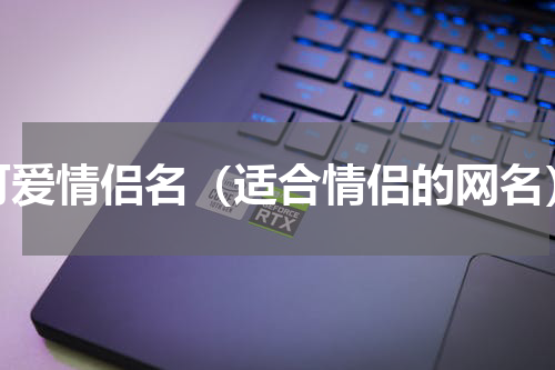 可爱情侣名（适合情侣的网名）