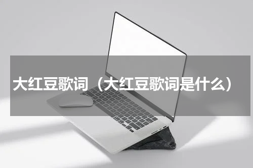 大红豆歌词（大红豆歌词是什么）