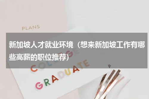 新加坡人才就业环境（想来新加坡工作有哪些高薪的职位推荐）