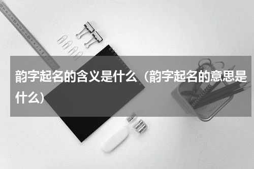 韵字起名的含义是什么（韵字起名的意思是什么）