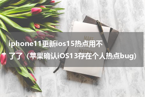 iphone11更新ios15热点用不了了（苹果确认iOS13存在个人热点bug）