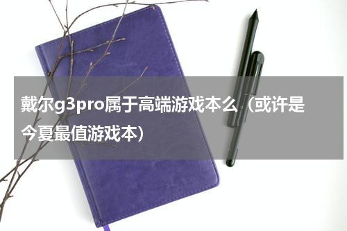 戴尔g3pro属于高端游戏本么（或许是今夏最值游戏本）