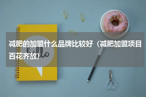 减肥的加盟什么品牌比较好（减肥加盟项目百花齐放）