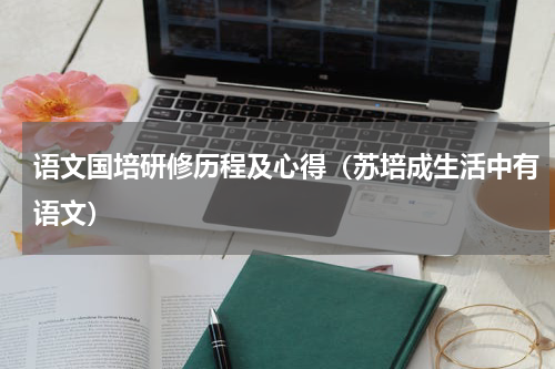 语文国培研修历程及心得（苏培成生活中有语文）