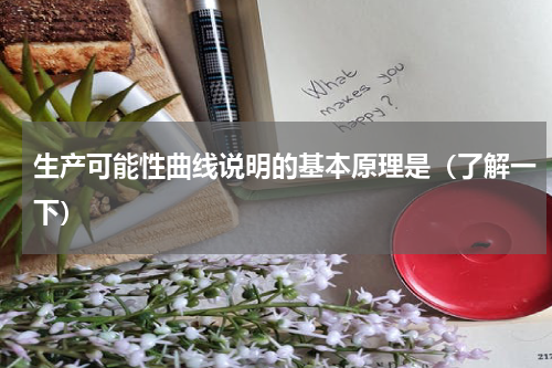 生产可能性曲线说明的基本原理是（了解一下）