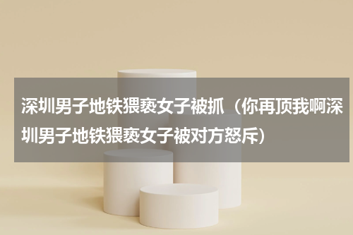 深圳男子地铁猥亵女子被抓（你再顶我啊深圳男子地铁猥亵女子被对方怒斥）