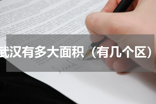武汉有多大面积（有几个区）