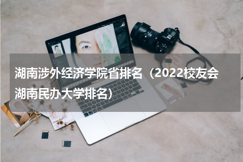 湖南涉外经济学院省排名（2022校友会湖南民办大学排名）