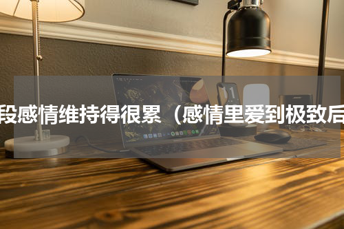 一段感情维持得很累（感情里爱到极致后）