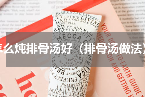 怎么炖排骨汤好（排骨汤做法）