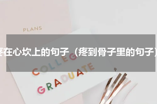 疼在心坎上的句子（疼到骨子里的句子）