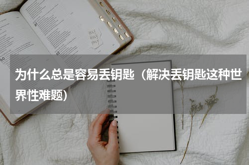为什么总是容易丢钥匙（解决丢钥匙这种世界性难题）