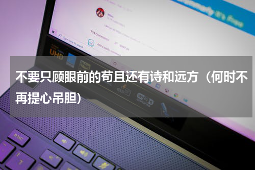不要只顾眼前的苟且还有诗和远方（何时不再提心吊胆）