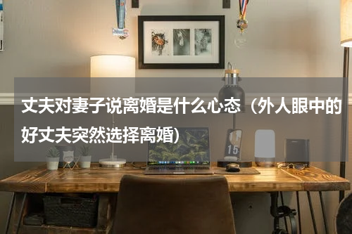 丈夫对妻子说离婚是什么心态（外人眼中的好丈夫突然选择离婚）