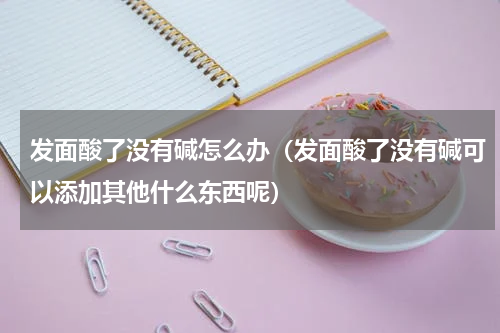 发面酸了没有碱怎么办（发面酸了没有碱可以添加其他什么东西呢）