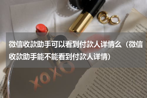 微信收款助手可以看到付款人详情么（微信收款助手能不能看到付款人详情）