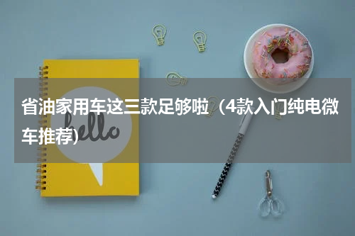 省油家用车这三款足够啦（4款入门纯电微车推荐）