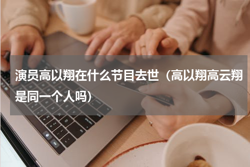 演员高以翔在什么节目去世（高以翔高云翔是同一个人吗）