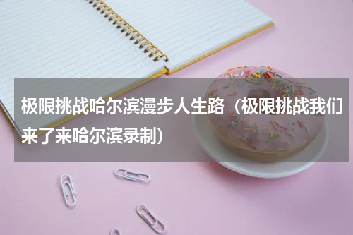 极限挑战哈尔滨漫步人生路（极限挑战我们来了来哈尔滨录制）