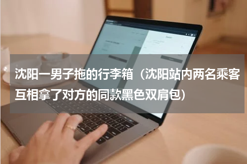 沈阳一男子拖的行李箱（沈阳站内两名乘客互相拿了对方的同款黑色双肩包）