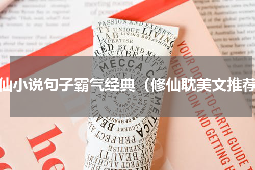 修仙小说句子霸气经典（修仙耽美文推荐）