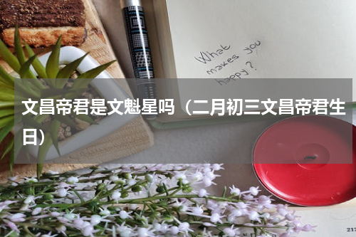 文昌帝君是文魁星吗（二月初三文昌帝君生日）