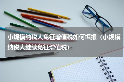 小规模纳税人免征增值税如何填报（小规模纳税人继续免征增值税）