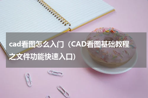 cad看图怎么入门（CAD看图基础教程之文件功能快速入口）