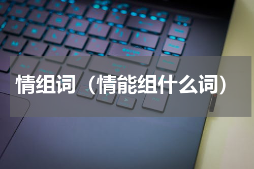 情组词（情能组什么词）