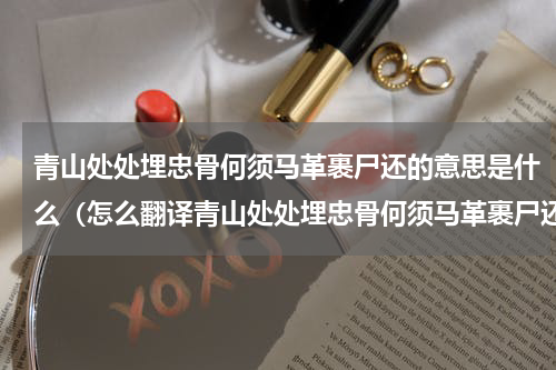 青山处处埋忠骨何须马革裹尸还的意思是什么（怎么翻译青山处处埋忠骨何须马革裹尸还）