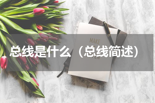 总线是什么（总线简述）