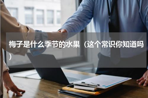 梅子是什么季节的水果（这个常识你知道吗）