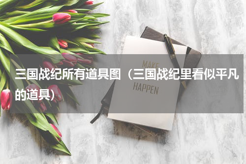 三国战纪所有道具图（三国战纪里看似平凡的道具）