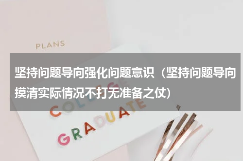坚持问题导向强化问题意识（坚持问题导向摸清实际情况不打无准备之仗）